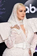 CHRISTINA AGUILERA at 2019 America Music Awards in Los Angeles 11/24/2019