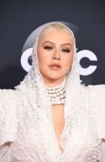 CHRISTINA AGUILERA at 2019 America Music Awards in Los Angeles 11/24/2019