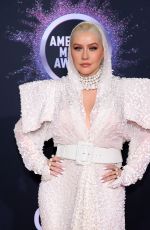 CHRISTINA AGUILERA at 2019 America Music Awards in Los Angeles 11/24/2019