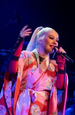 CHRISTINA AGUILERA Performs at The X Tour in London 11/10/2019