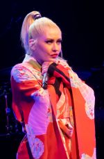 CHRISTINA AGUILERA Performs at The X Tour in London 11/10/2019