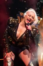 CHRISTINA AGUILERA Performs at The X Tour in London 11/10/2019
