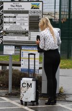 CHRISTINE MCGUINNESS Arrives at ITV Studio in Media City 11/04/2019