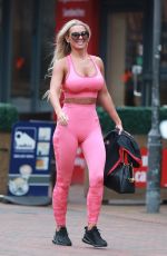 CHRISTINE MCGUINNESS in Tights Out and About in Cheshire 11/22/2019