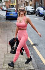 CHRISTINE MCGUINNESS in Tights Out and About in Cheshire 11/22/2019