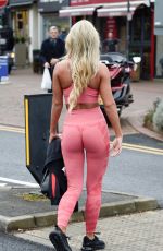 CHRISTINE MCGUINNESS in Tights Out and About in Cheshire 11/22/2019
