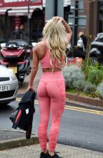 CHRISTINE MCGUINNESS in Tights Out and About in Cheshire 11/22/2019
