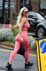 CHRISTINE MCGUINNESS in Tights Out and About in Cheshire 11/22/2019