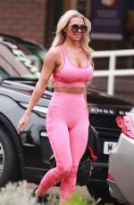 CHRISTINE MCGUINNESS in Tights Out and About in Cheshire 11/22/2019