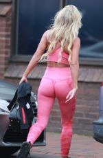 CHRISTINE MCGUINNESS in Tights Out and About in Cheshire 11/22/2019