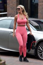 CHRISTINE MCGUINNESS in Tights Out and About in Cheshire 11/22/2019