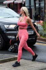 CHRISTINE MCGUINNESS in Tights Out and About in Cheshire 11/22/2019