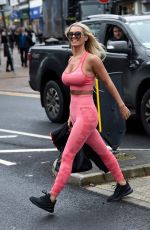 CHRISTINE MCGUINNESS in Tights Out and About in Cheshire 11/22/2019