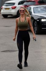 CHRISTINE MCGUINNESS Out at Alderley Edge in Cheshire 11/21/2019