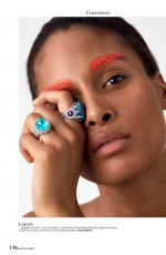 CINDY BRUNA in Madame Figaro Magazine, November 2019
