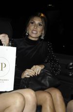 COLEEN ROONEY Leaves Rosso Restaurant in Manchester 11/29/2019