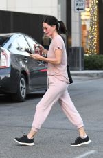 COURTENEY COX at a Nail Salon in Beverly Hills 111/21/2019