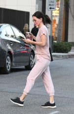 COURTENEY COX at a Nail Salon in Beverly Hills 111/21/2019