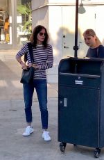 COURTENEY COX Out and About in Los Angeles 11/06/2019