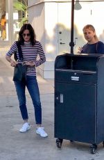 COURTENEY COX Out and About in Los Angeles 11/06/2019