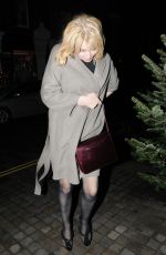 COURTNEY LOVE Arrives at Chiltern Firehouse in London 11/28/2019