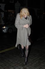 COURTNEY LOVE Arrives at Chiltern Firehouse in London 11/28/2019