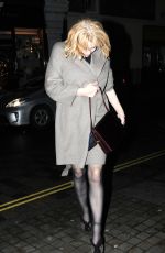 COURTNEY LOVE Arrives at Chiltern Firehouse in London 11/28/2019