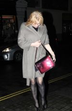 COURTNEY LOVE Arrives at Chiltern Firehouse in London 11/28/2019