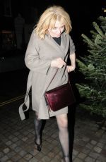 COURTNEY LOVE Arrives at Chiltern Firehouse in London 11/28/2019
