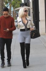 COURTNEY STODDEN Out and About in Beverly Hills 11/21/2019