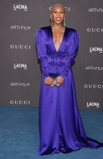 CYNTHIA ERIVO at 2019 Lacma Art + Film Gala Presented by Gucci in Los Angeles 11/02/2019
