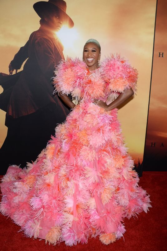 CYNTHIA ERIVO at Harriet Premiere in Los Angeles 10/29/2019