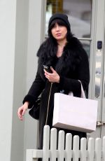 DAISY LOWE Leaves Nuyu Beauty Salon in Primrose Hill 11/19/2019