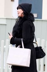 DAISY LOWE Leaves Nuyu Beauty Salon in Primrose Hill 11/19/2019