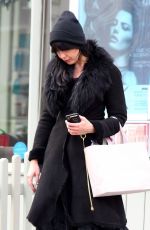 DAISY LOWE Leaves Nuyu Beauty Salon in Primrose Hill 11/19/2019
