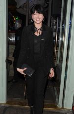 DAISY LOWE Leaves Sexy Fish Restaurant in London 11/28/2019
