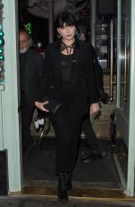 DAISY LOWE Leaves Sexy Fish Restaurant in London 11/28/2019