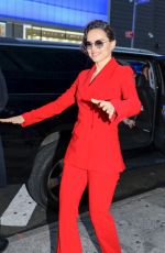 DAISY RIDLEY Arrives at Good Morning America in New York 11/26/2019