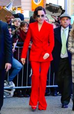 DAISY RIDLEY Arrives at Good Morning America in New York 11/26/2019