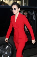 DAISY RIDLEY Arrives at Good Morning America in New York 11/26/2019