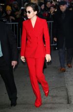 DAISY RIDLEY Arrives at Good Morning America in New York 11/26/2019