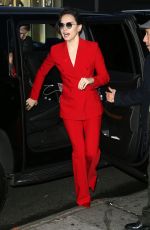DAISY RIDLEY Arrives at Good Morning America in New York 11/26/2019