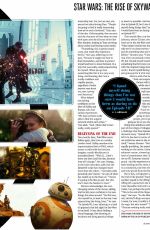 DAISY RIDLEY in Total Film Magazine, December 2019
