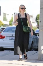 DAKOTA FANNING Out and About in Los Angeles 11/02/2019