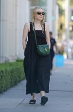 DAKOTA FANNING Out and About in Los Angeles 11/02/2019