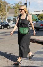 DAKOTA FANNING Out and About in Los Angeles 11/02/2019