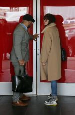 DAKOTA JOHNSON Arrives at LAX Airport in Los Angeles 11/27/2019