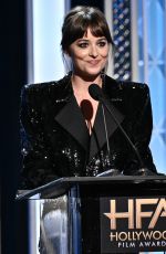 DAKOTA JOHNSON at Hollywood Film Awards in Beverly Hills 11/03/2019