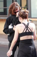 DAKOTA JOHNSON Leaves a Gym in Studio City 11/22/2019