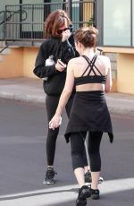DAKOTA JOHNSON Leaves a Gym in Studio City 11/22/2019